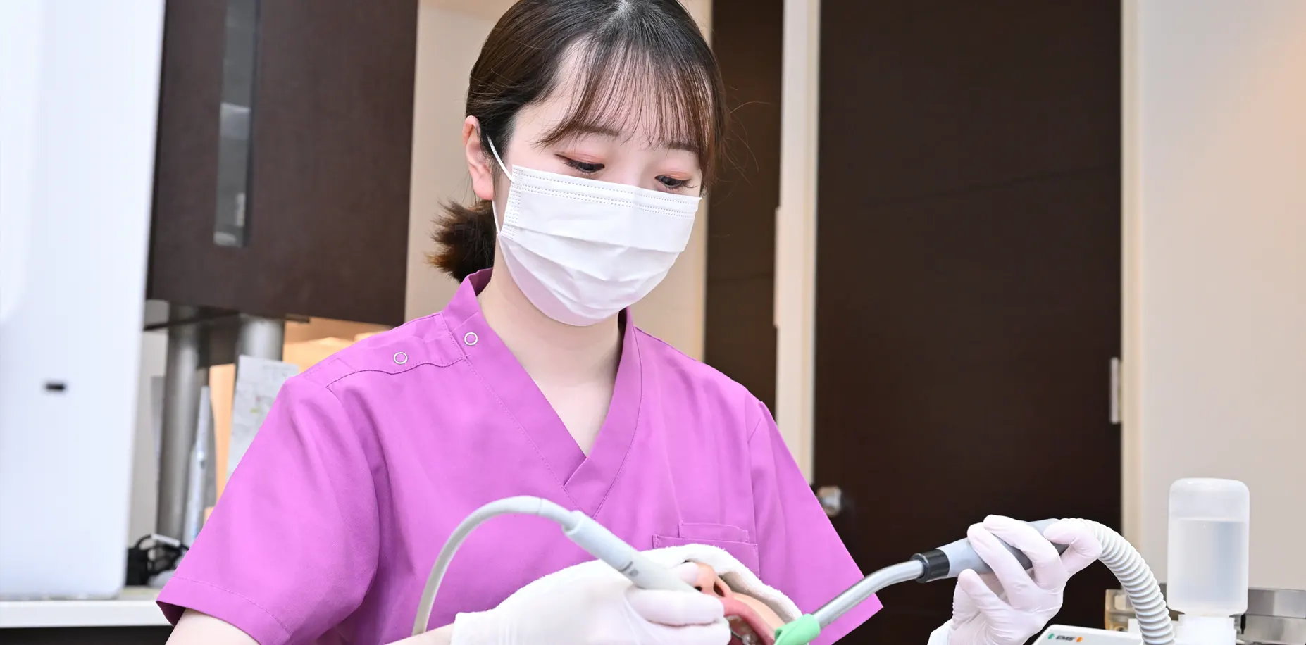 お口の健康を守る「予防を中心とした治療」