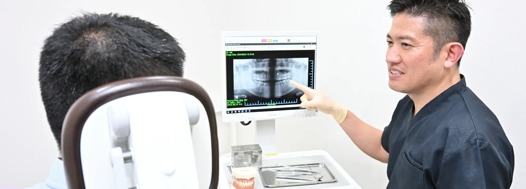 納得と安心「治療内容のわかりやすい説明」