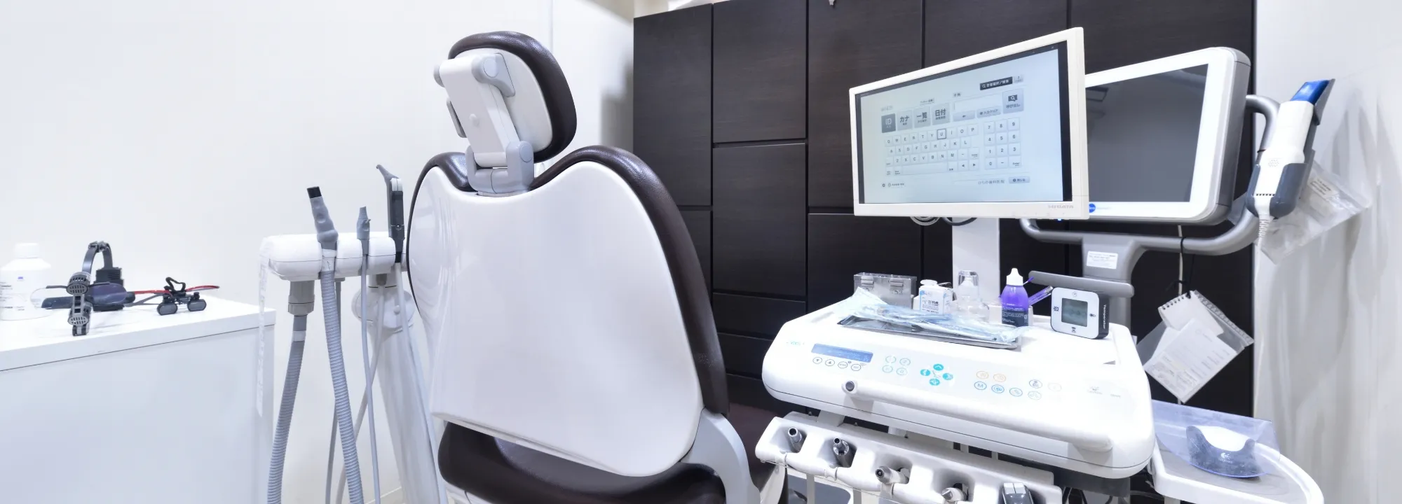 プライバシーを守る「個室診療室を完備」